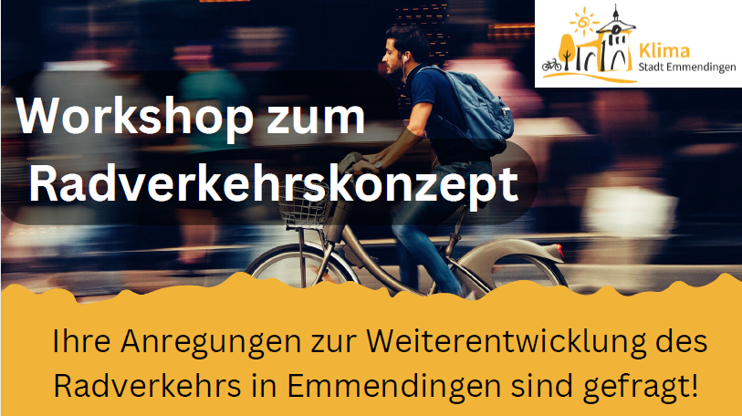 Werbung Workshop Radverkehrskonzept